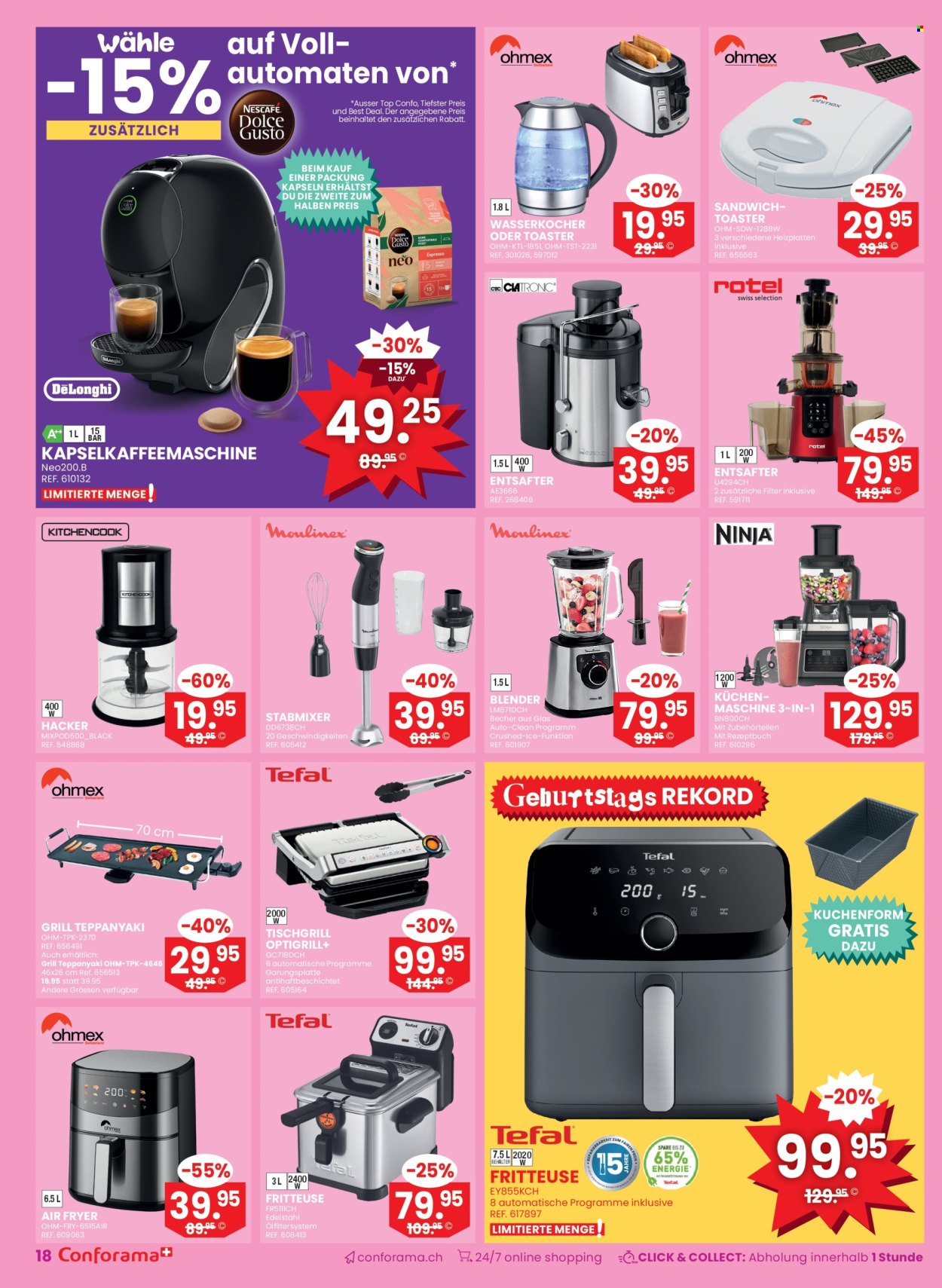 Volantino Conforama - 27.8.2025 - 9.9.2025. Pagina 18
