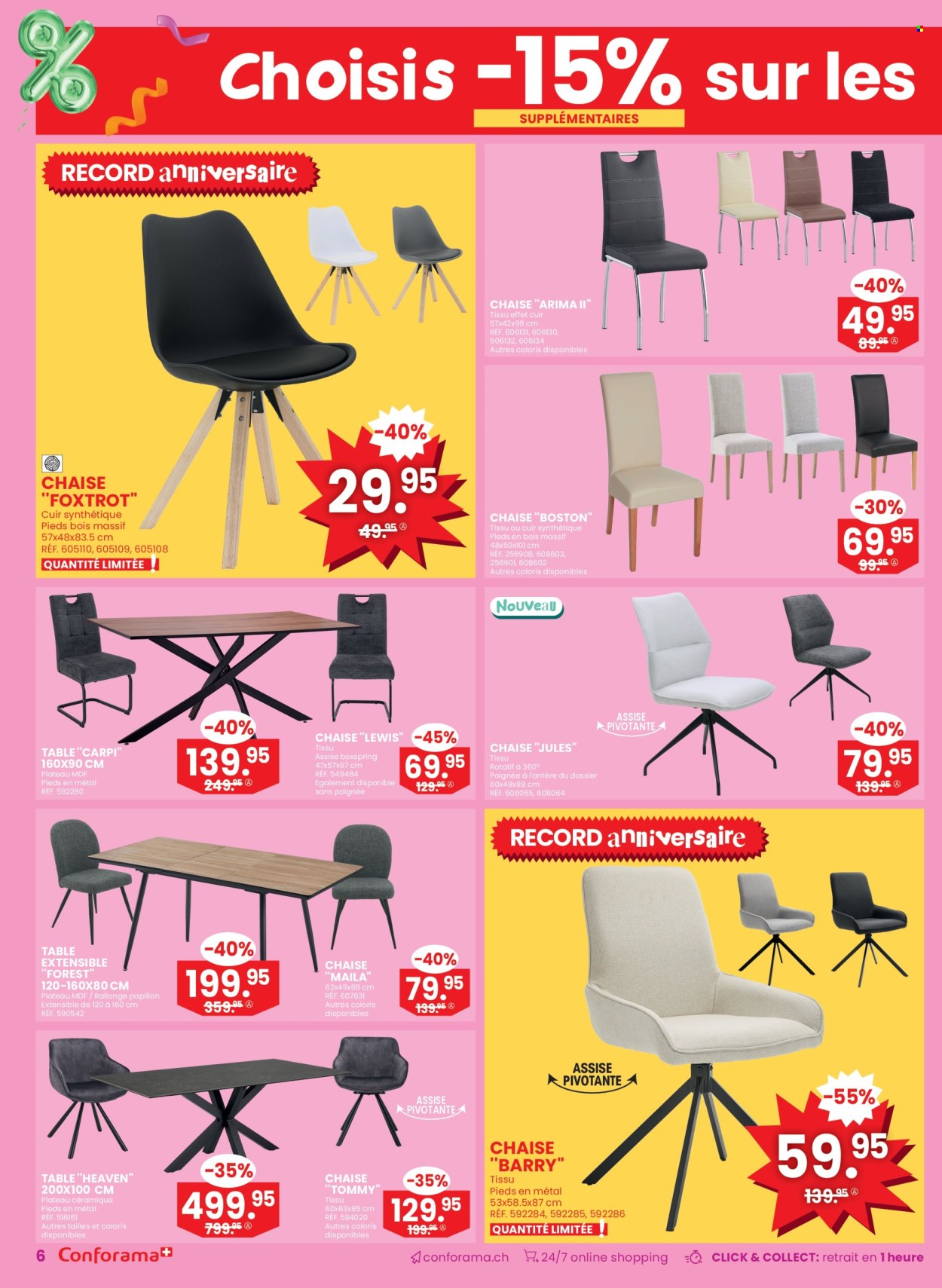 Volantino Conforama - 27.8.2025 - 9.9.2025. Pagina 6