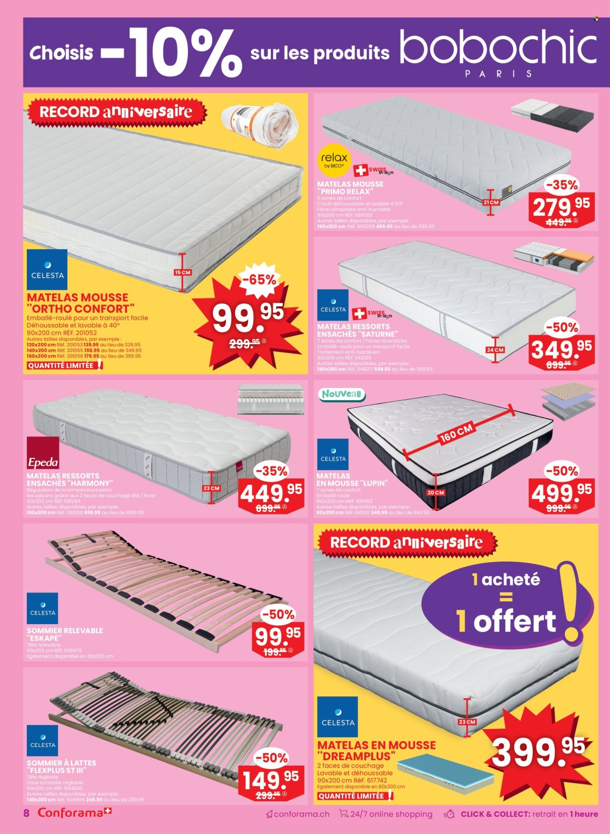 Volantino Conforama - 27.8.2025 - 9.9.2025. Pagina 8