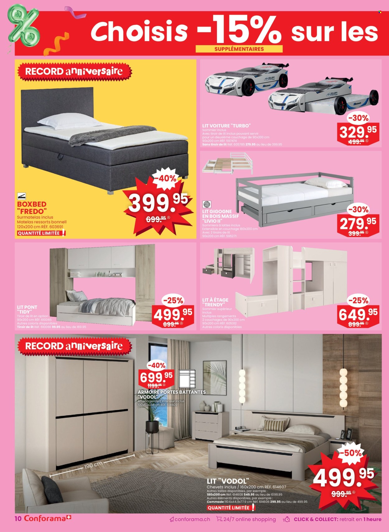 Volantino Conforama - 27.8.2025 - 9.9.2025. Pagina 10