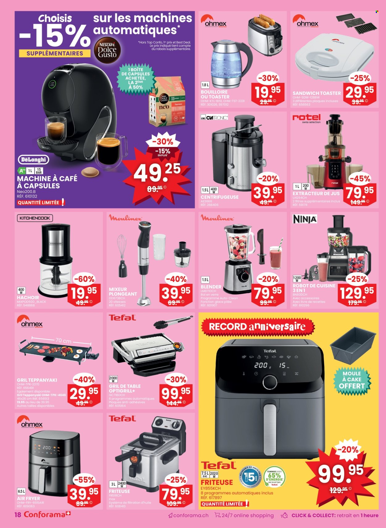 Volantino Conforama - 27.8.2025 - 9.9.2025. Pagina 18