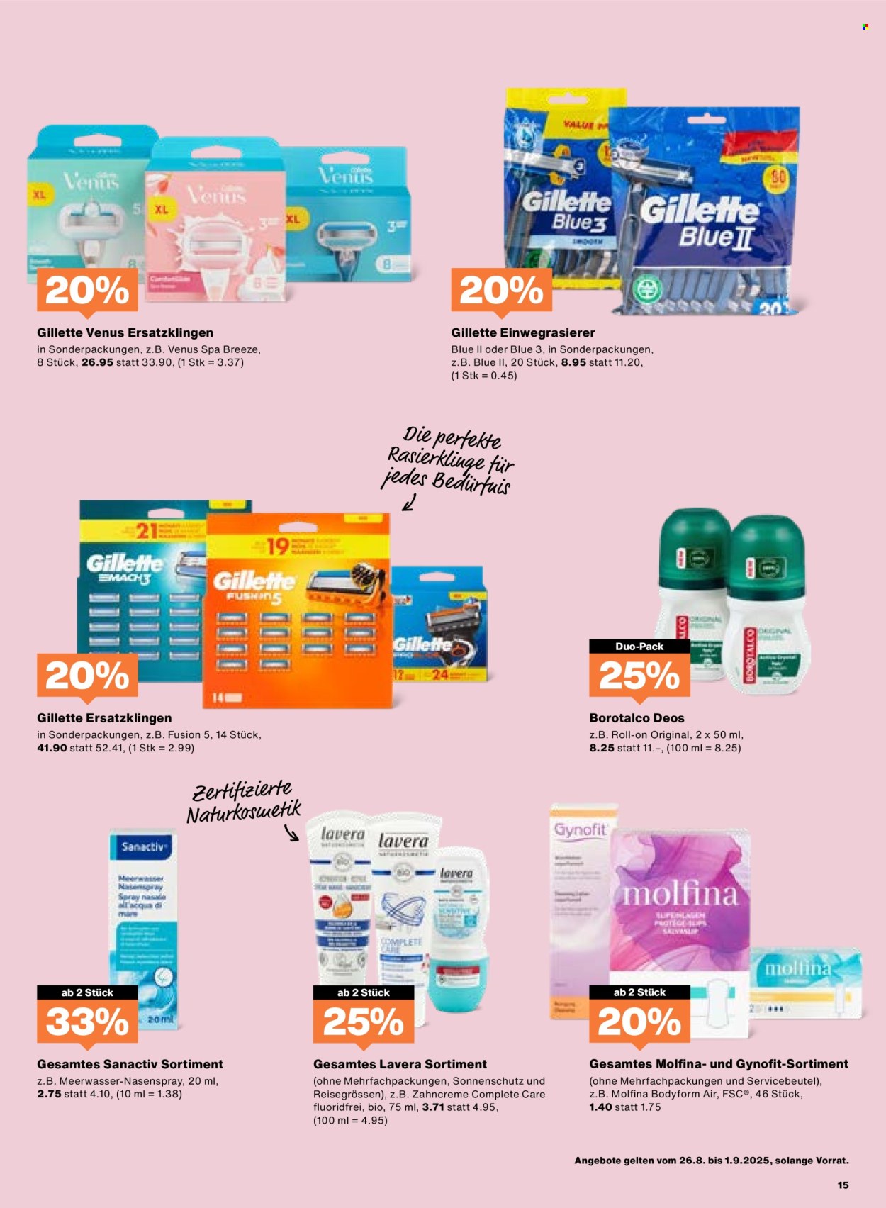 Volantino Migros - 26.8.2025 - 1.9.2025. Pagina 15