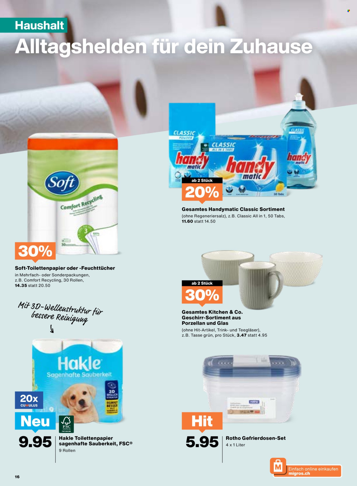 Volantino Migros - 26.8.2025 - 1.9.2025. Pagina 16