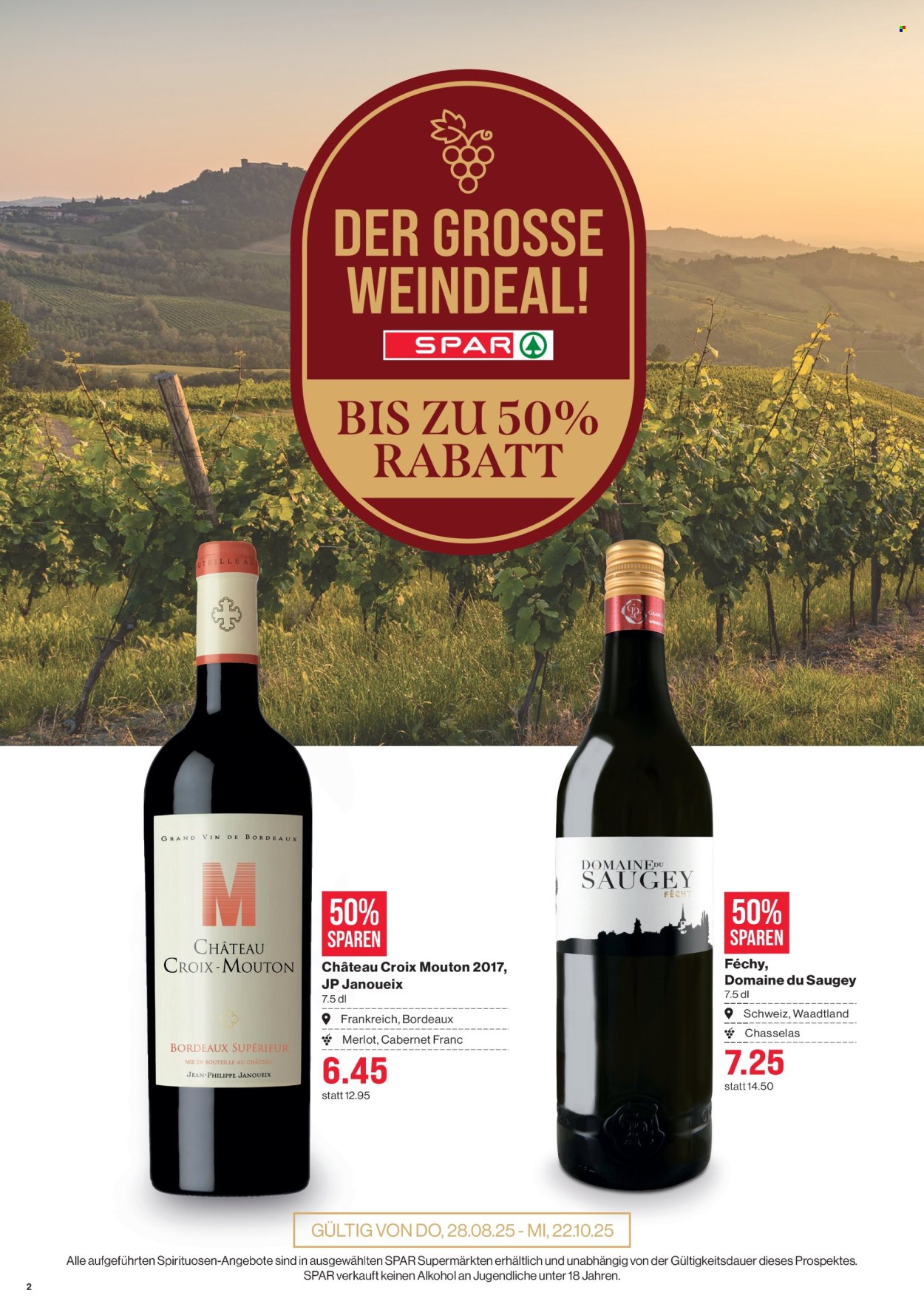 Volantino SPAR - 28.8.2025 - 3.9.2025. Pagina 2