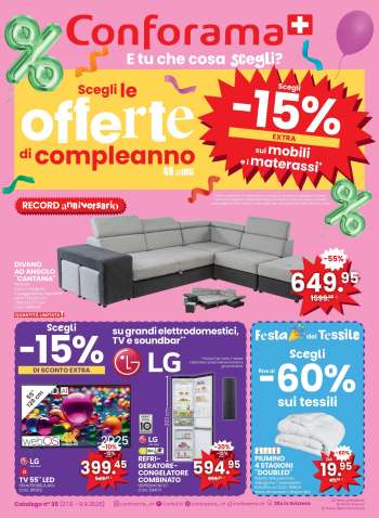 Catalogue Conforama - 27.8.2025 - 9.9.2025.