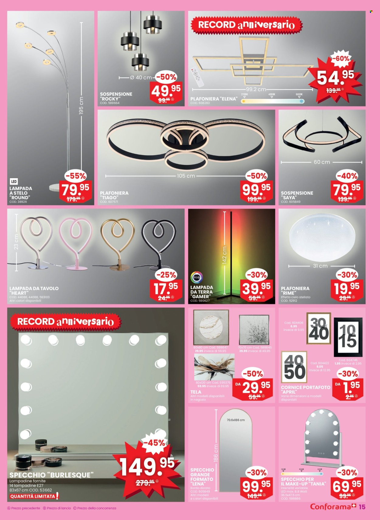 Volantino Conforama - 27.8.2025 - 9.9.2025. Pagina 15