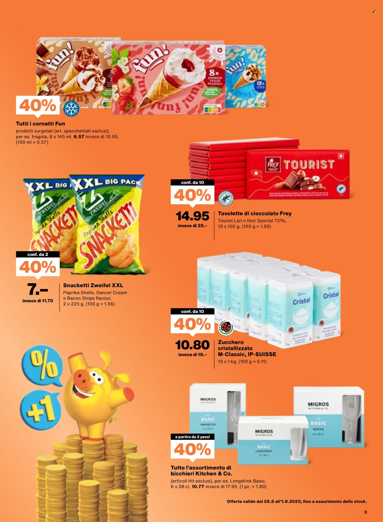 Volantino Migros - 26.8.2025 - 1.9.2025. Pagina 3