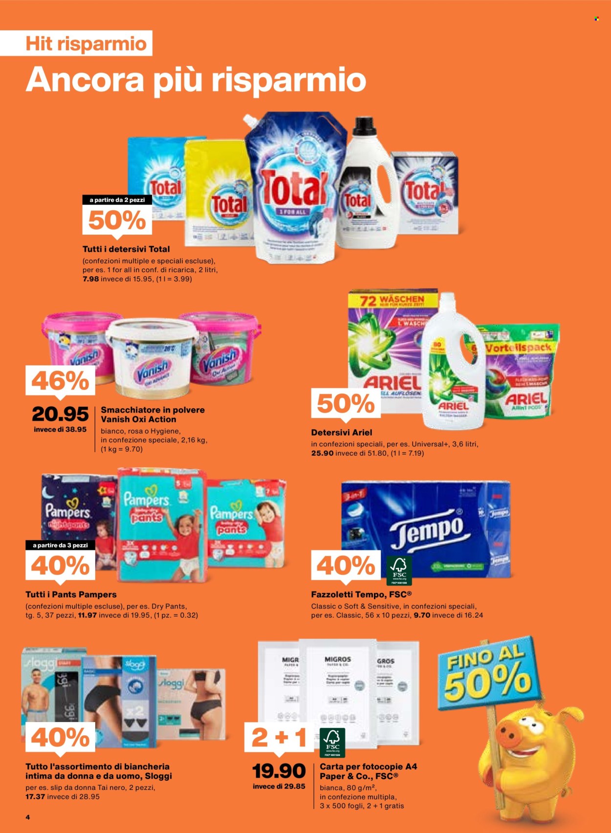 Volantino Migros - 26.8.2025 - 1.9.2025. Pagina 4