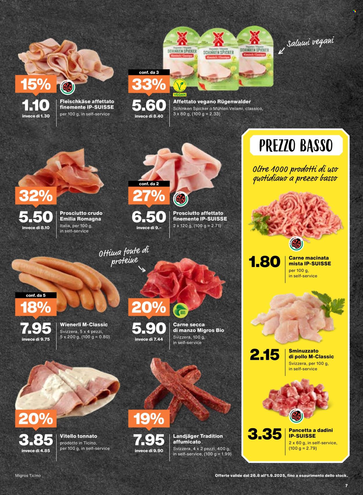 Volantino Migros - 26.8.2025 - 1.9.2025. Pagina 7