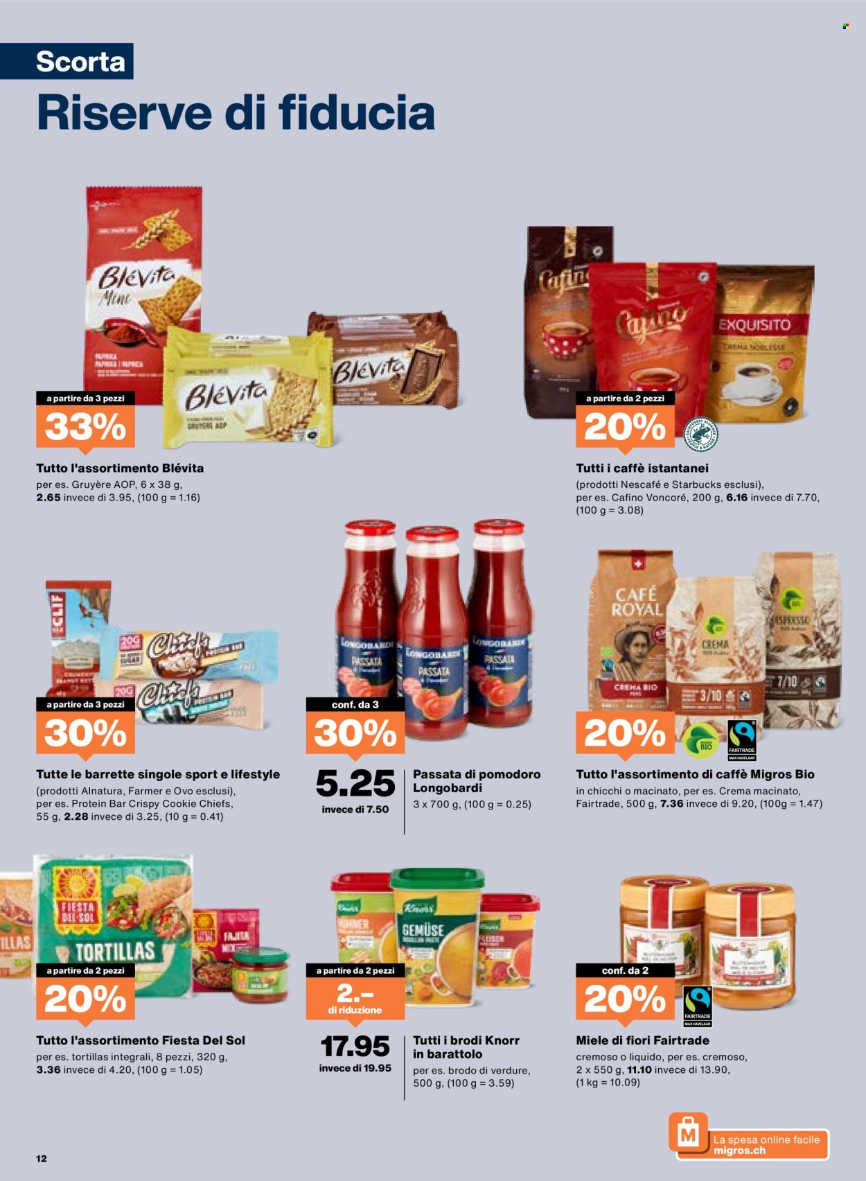 Volantino Migros - 26.8.2025 - 1.9.2025. Pagina 12