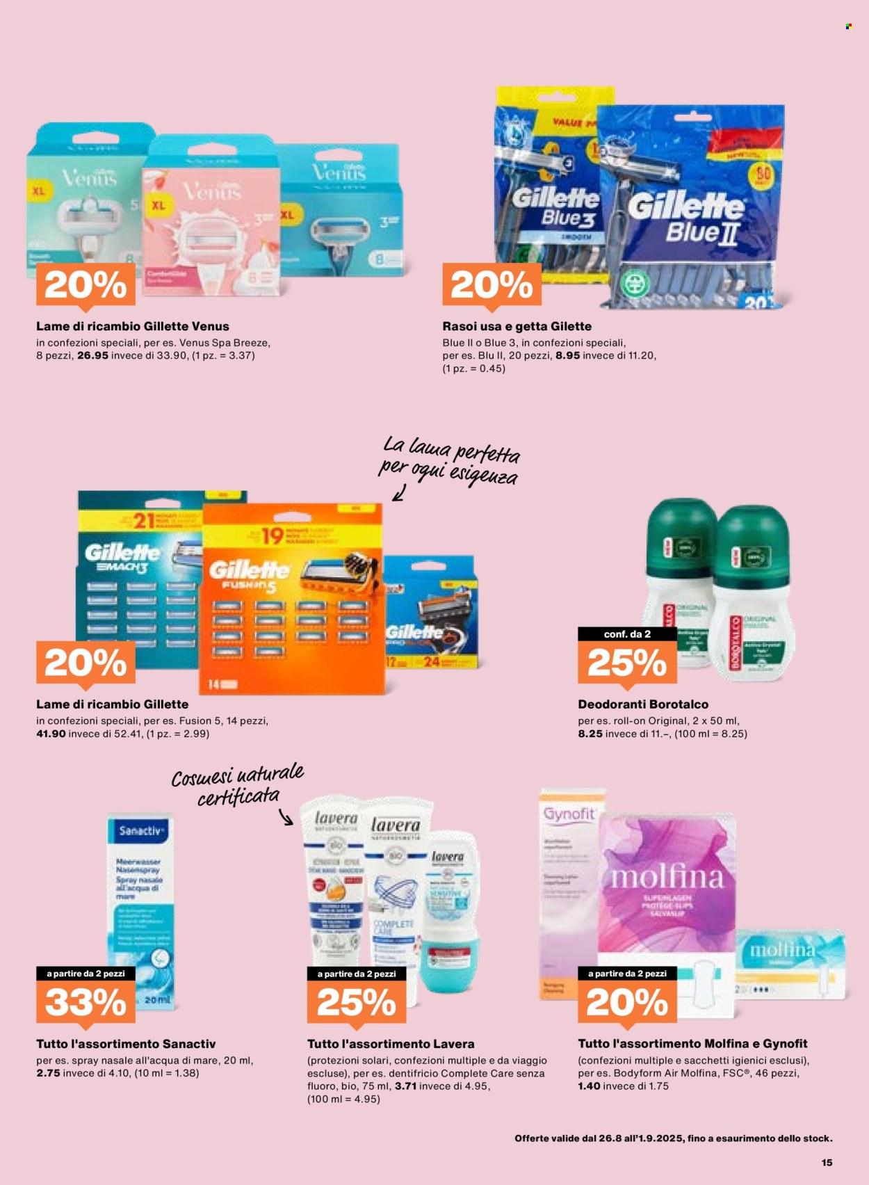 Volantino Migros - 26.8.2025 - 1.9.2025. Pagina 15