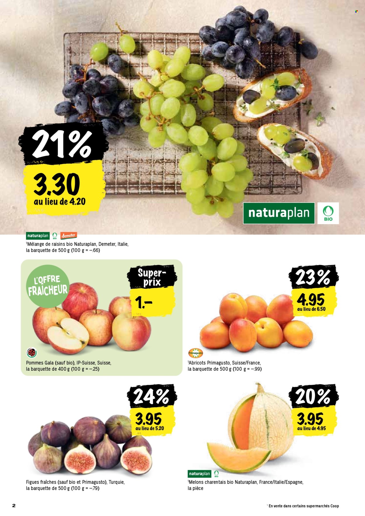 Prospekt Coop - 28.8.2025 - 3.9.2025. Seite 2