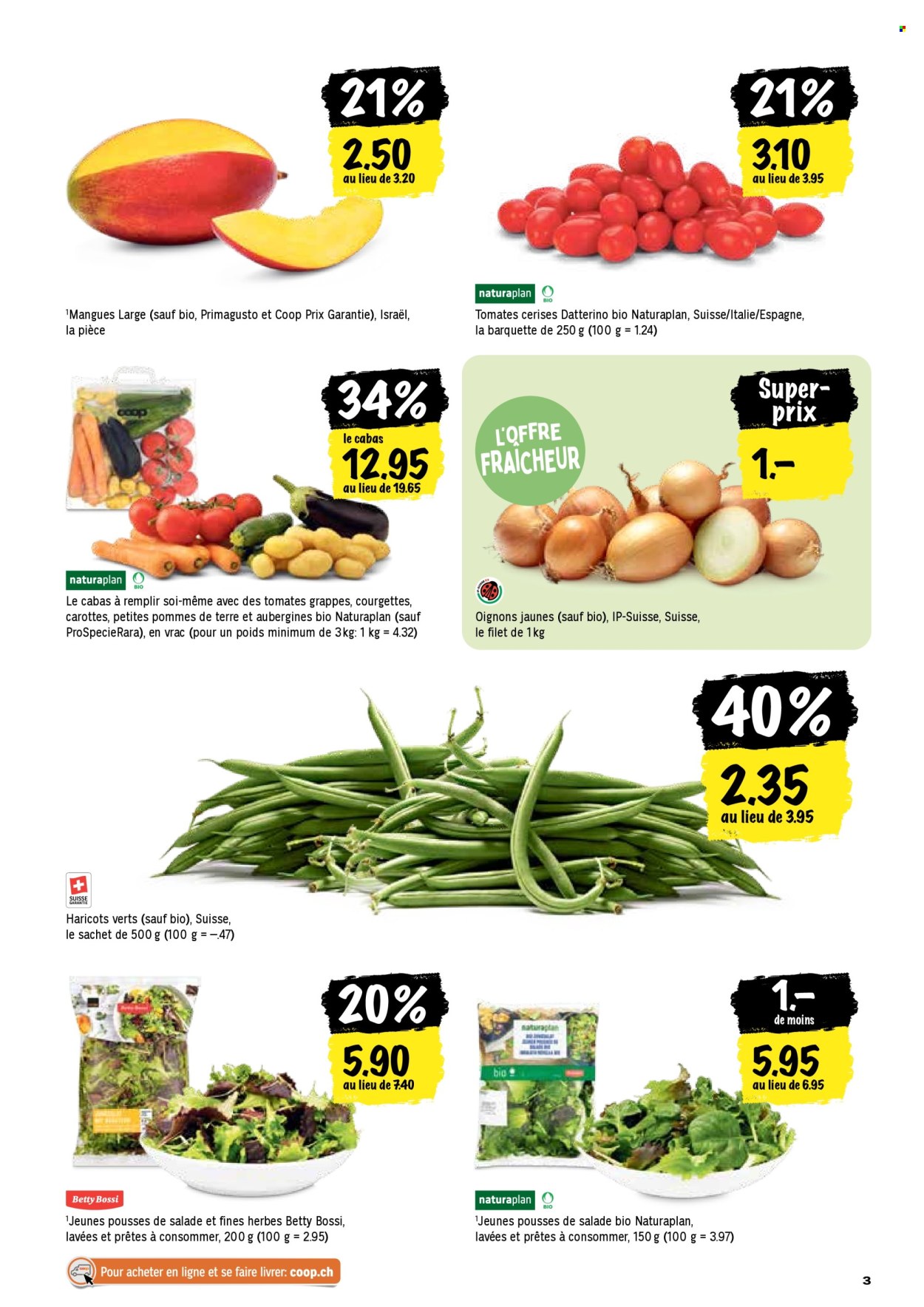 Prospekt Coop - 28.8.2025 - 3.9.2025. Seite 3
