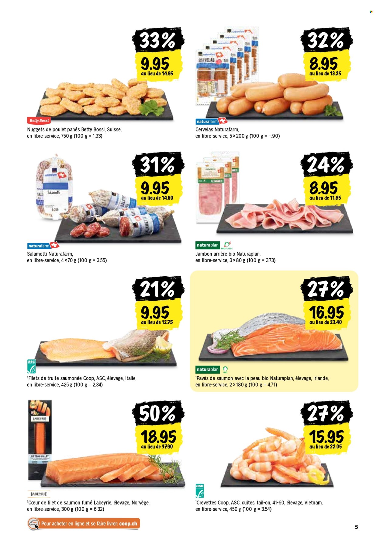 Prospekt Coop - 28.8.2025 - 3.9.2025. Seite 5