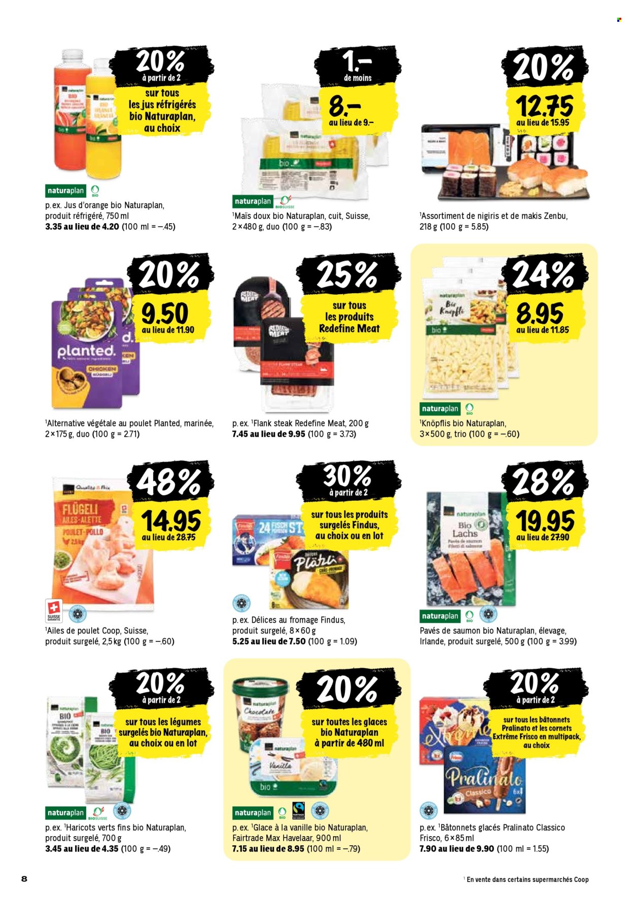 Prospekt Coop - 28.8.2025 - 3.9.2025. Seite 8