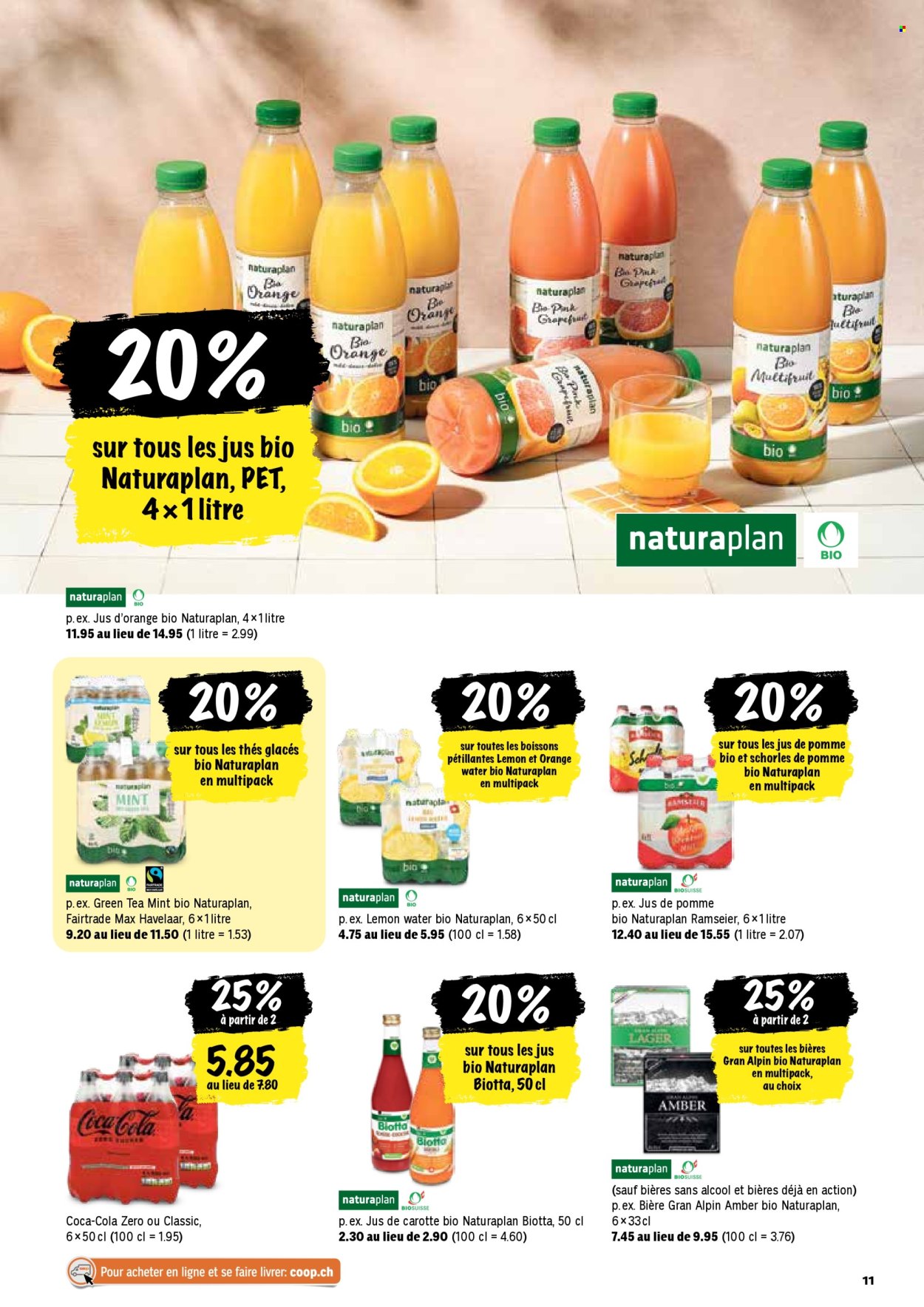 Prospekt Coop - 28.8.2025 - 3.9.2025. Seite 11