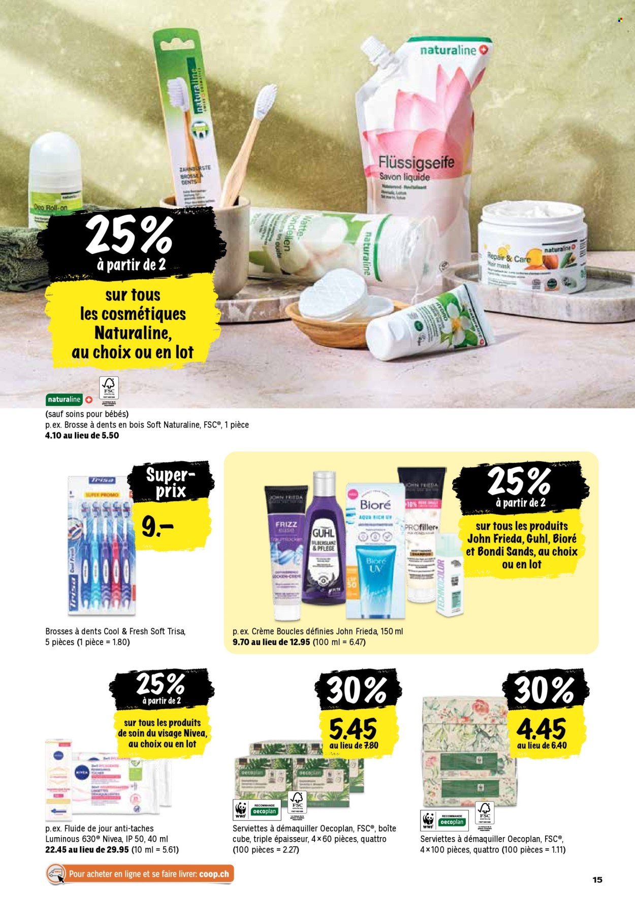 Prospekt Coop - 28.8.2025 - 3.9.2025. Seite 15