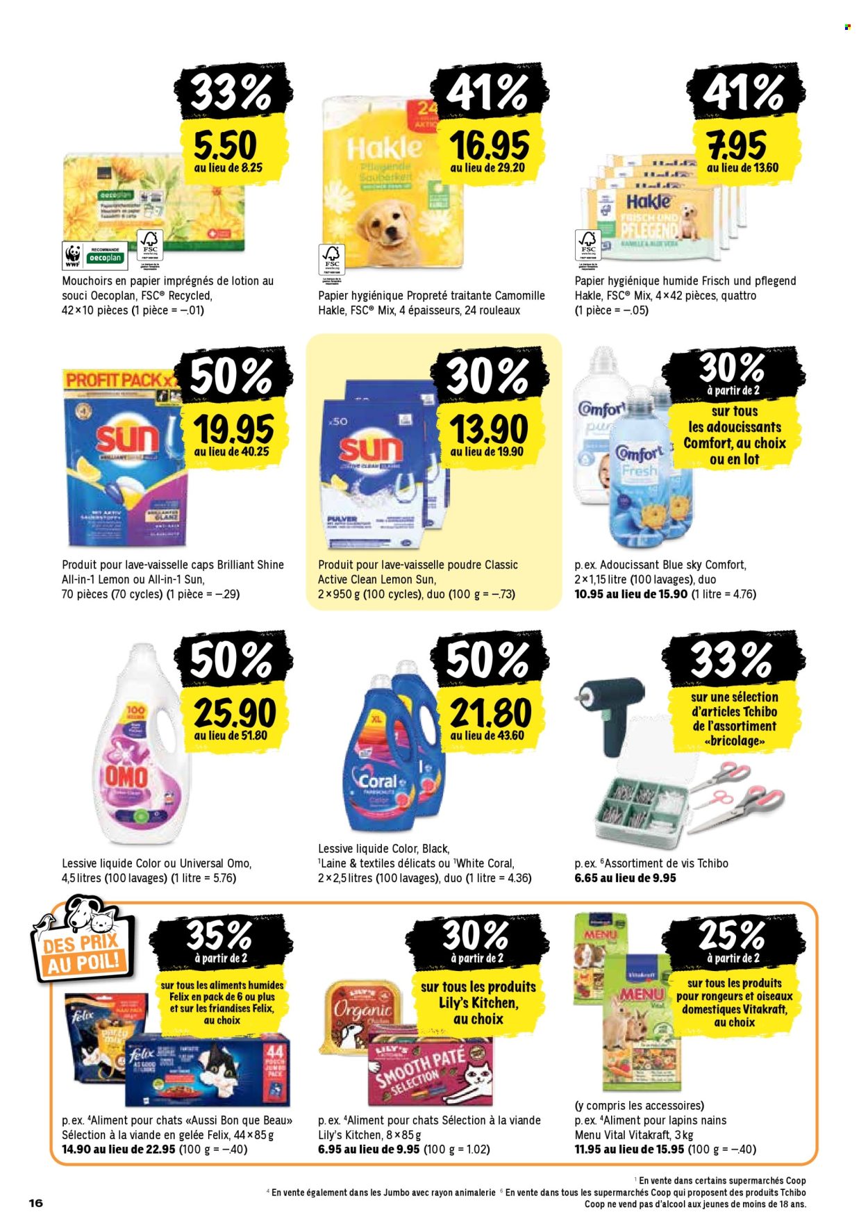 Prospekt Coop - 28.8.2025 - 3.9.2025. Seite 16
