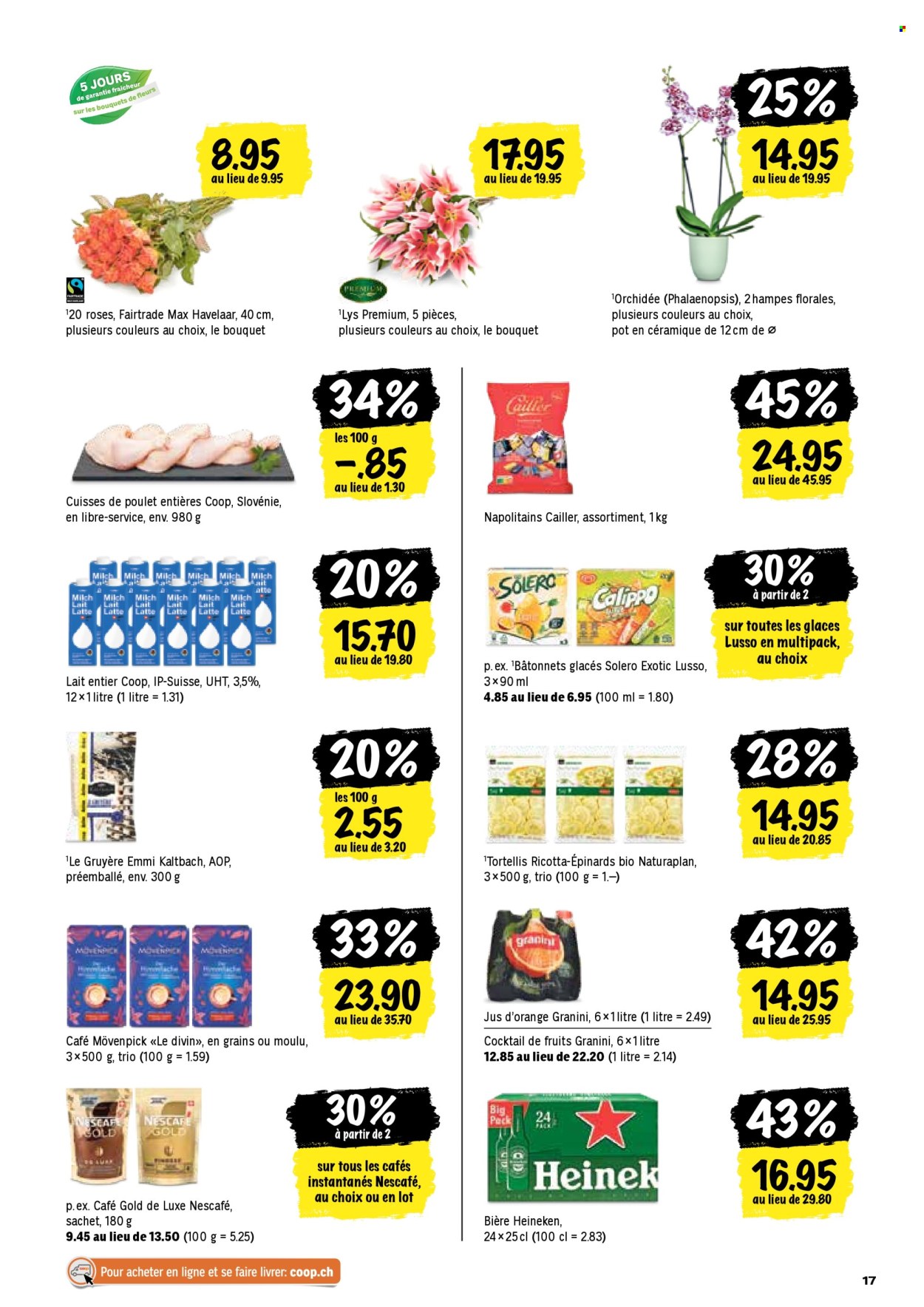 Prospekt Coop - 28.8.2025 - 3.9.2025. Seite 17