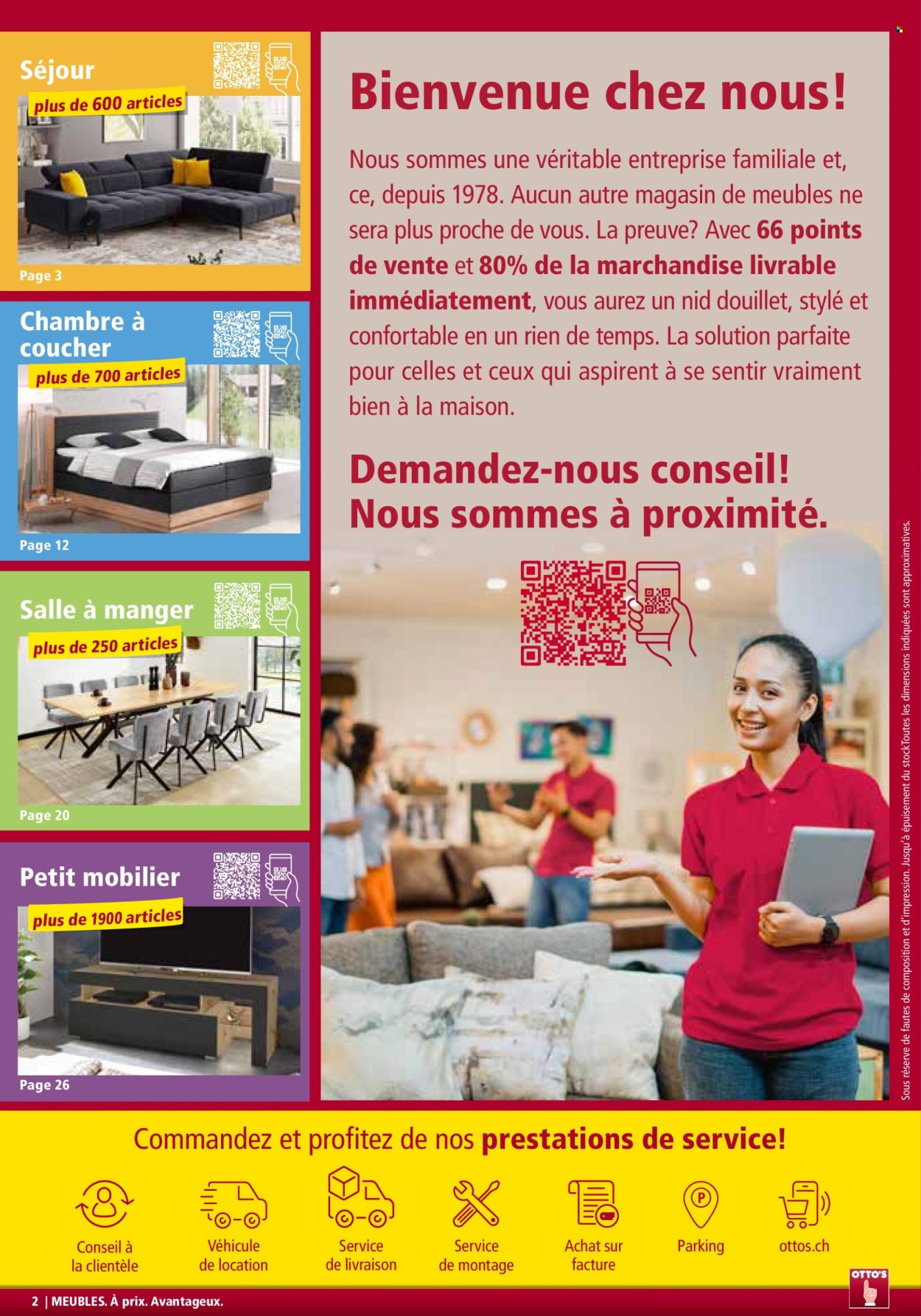 Prospekt Otto's. Seite 2