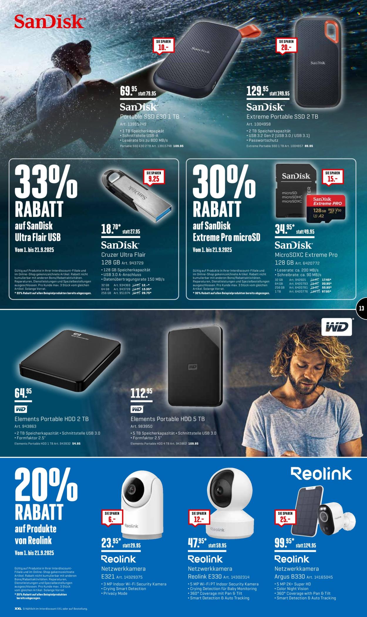 Volantino Interdiscount - 1.9.2025 - 21.9.2025. Pagina 13