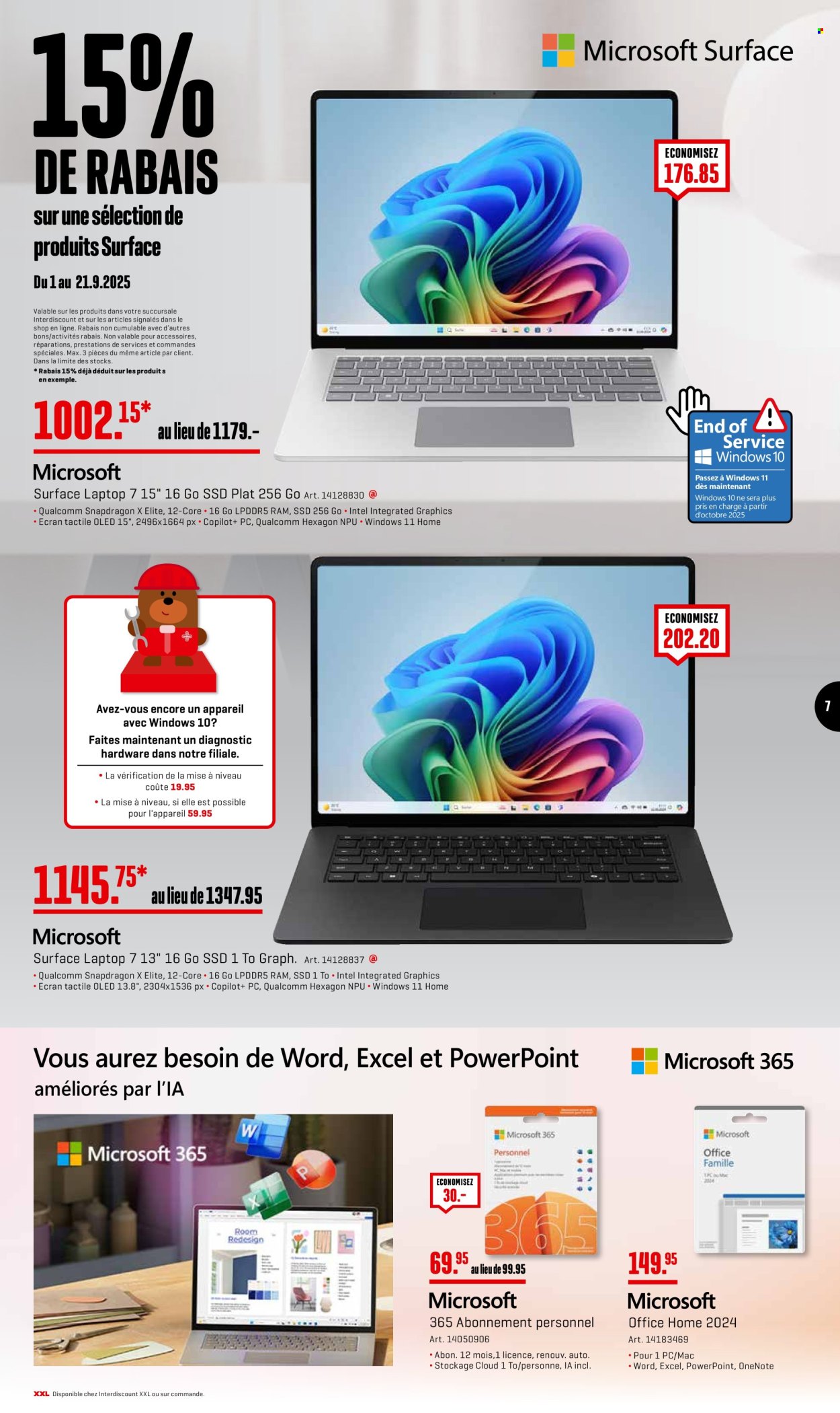 Volantino Interdiscount - 1.9.2025 - 21.9.2025. Pagina 7