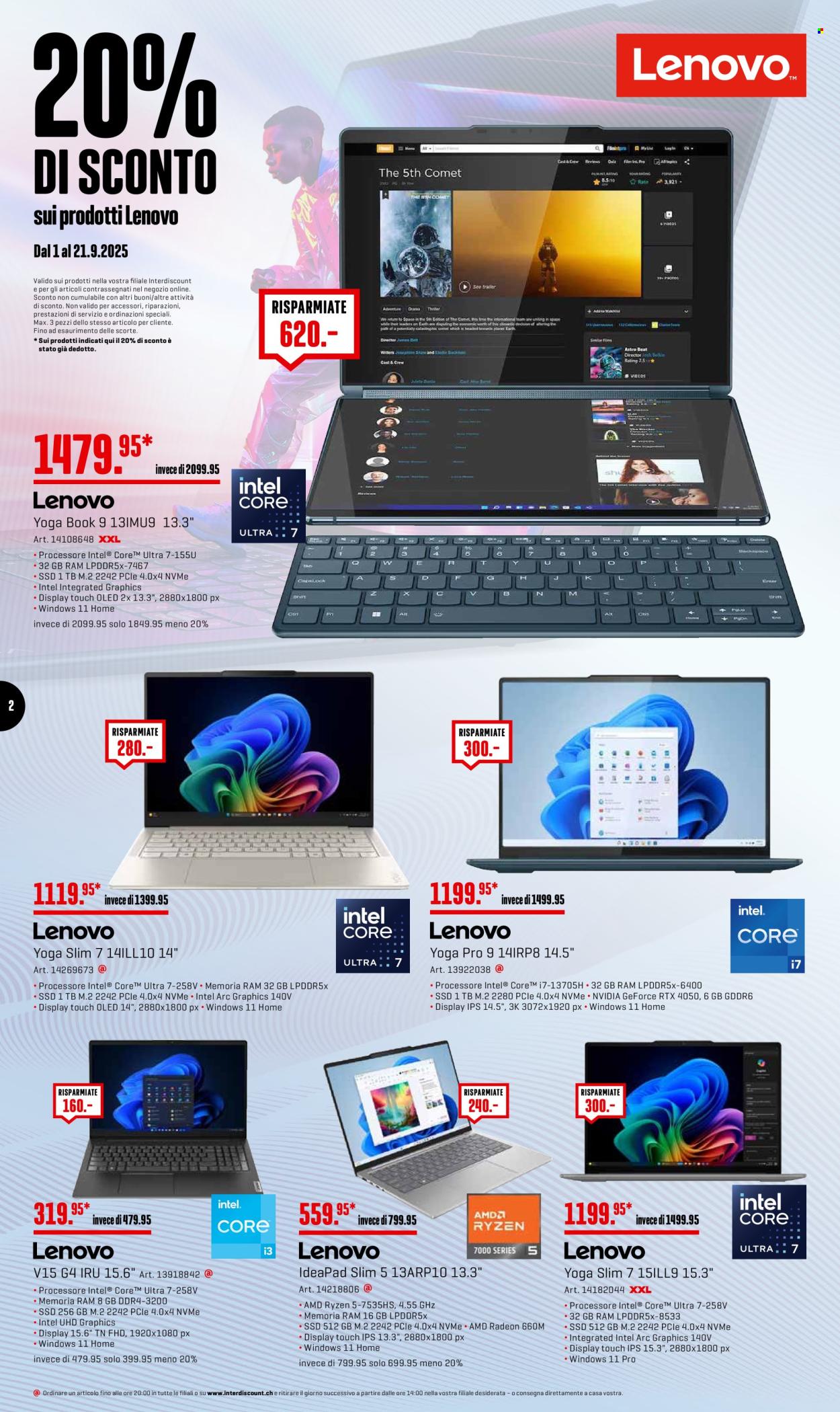 Volantino Interdiscount - 1.9.2025 - 21.9.2025. Pagina 2
