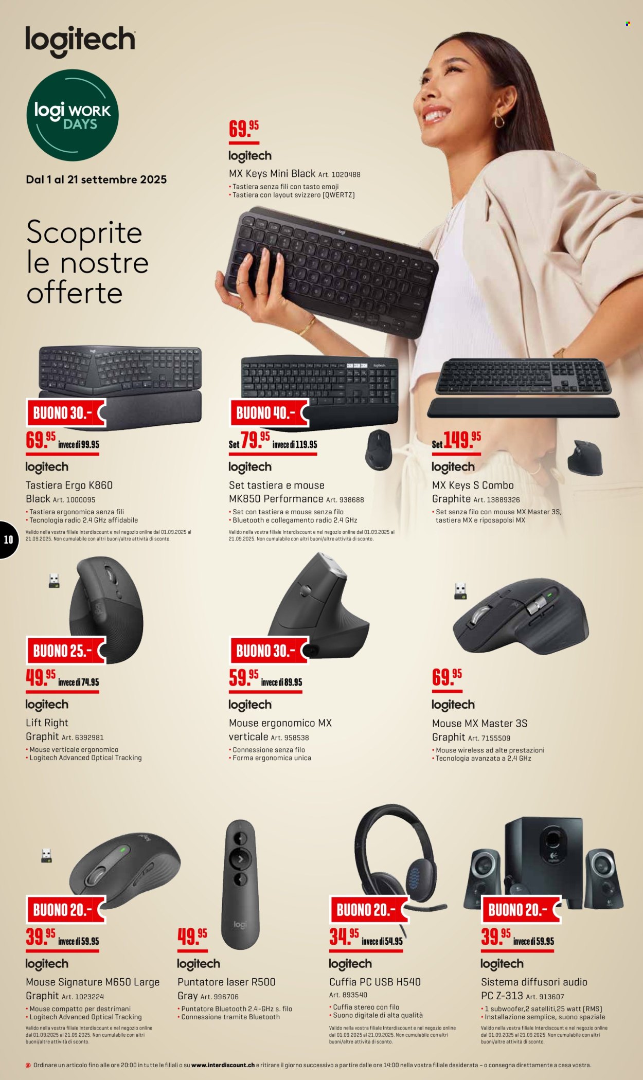 Volantino Interdiscount - 1.9.2025 - 21.9.2025. Pagina 10