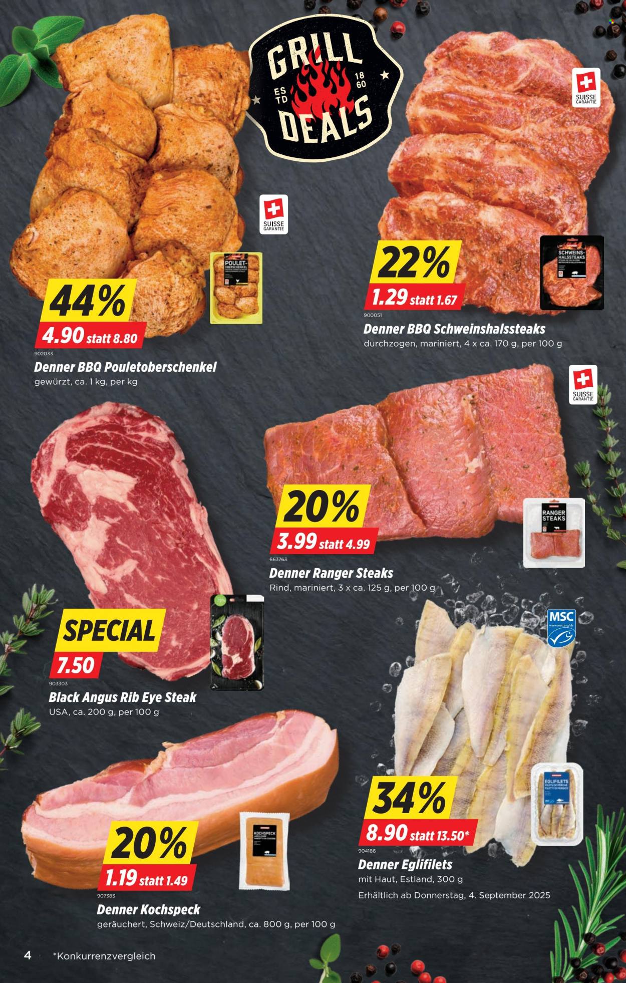 Volantino Denner - 2.9.2025 - 8.9.2025. Pagina 4