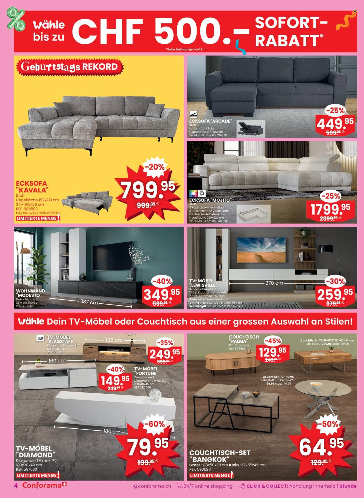 Volantino Conforama - 3.9.2025 - 16.9.2025. Pagina 4