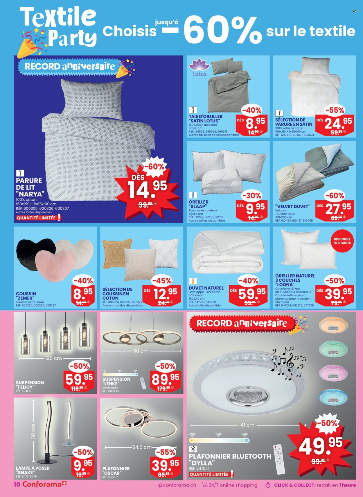Prospekt Conforama - 3.9.2025 - 16.9.2025. Seite 10
