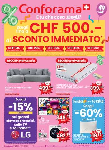 Catalogue Conforama - 3.9.2025 - 16.9.2025.