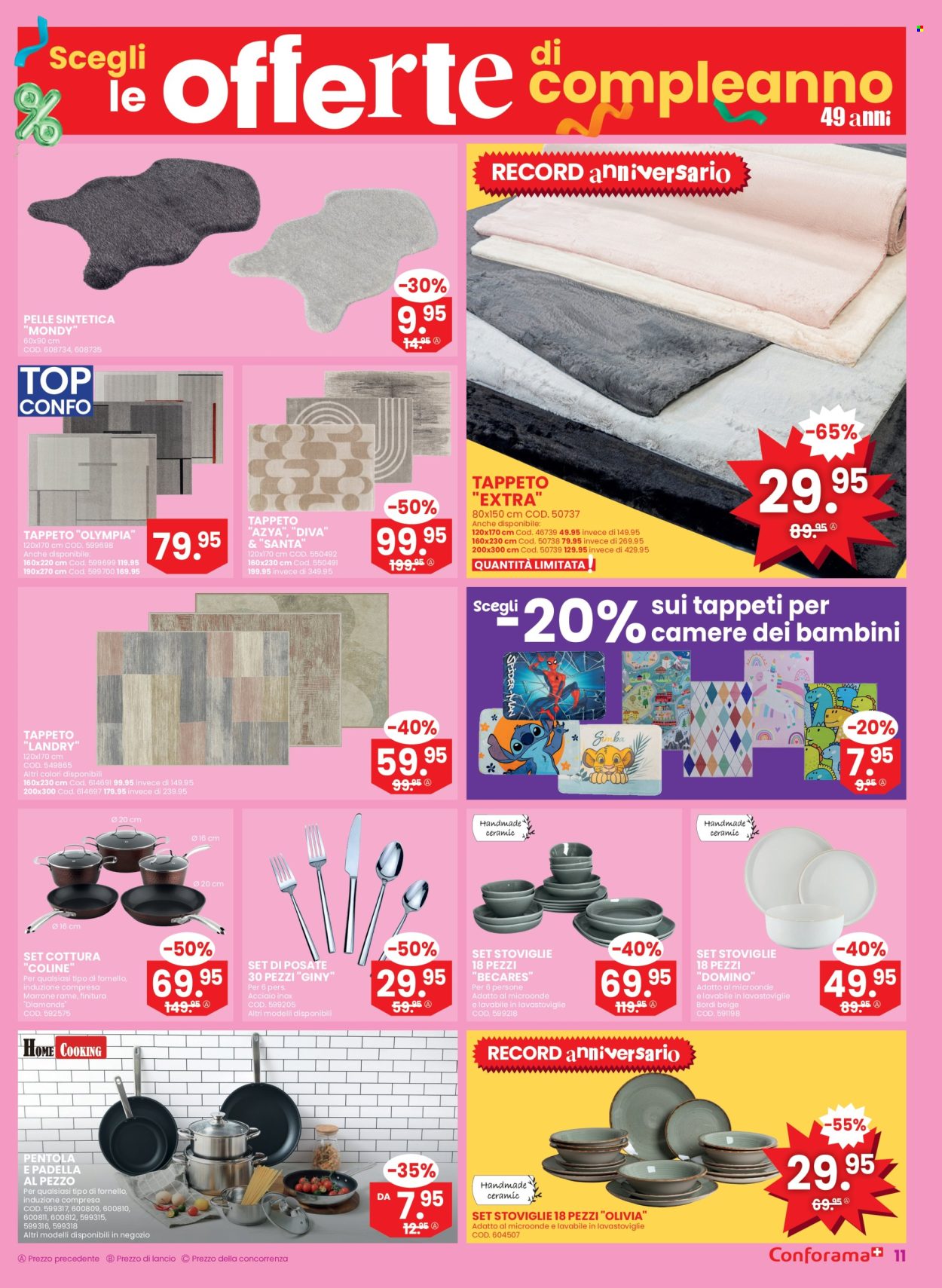 Volantino Conforama - 3.9.2025 - 16.9.2025. Pagina 11