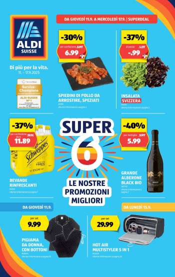 Volantino Aldi - 11.9.2025 - 17.9.2025.