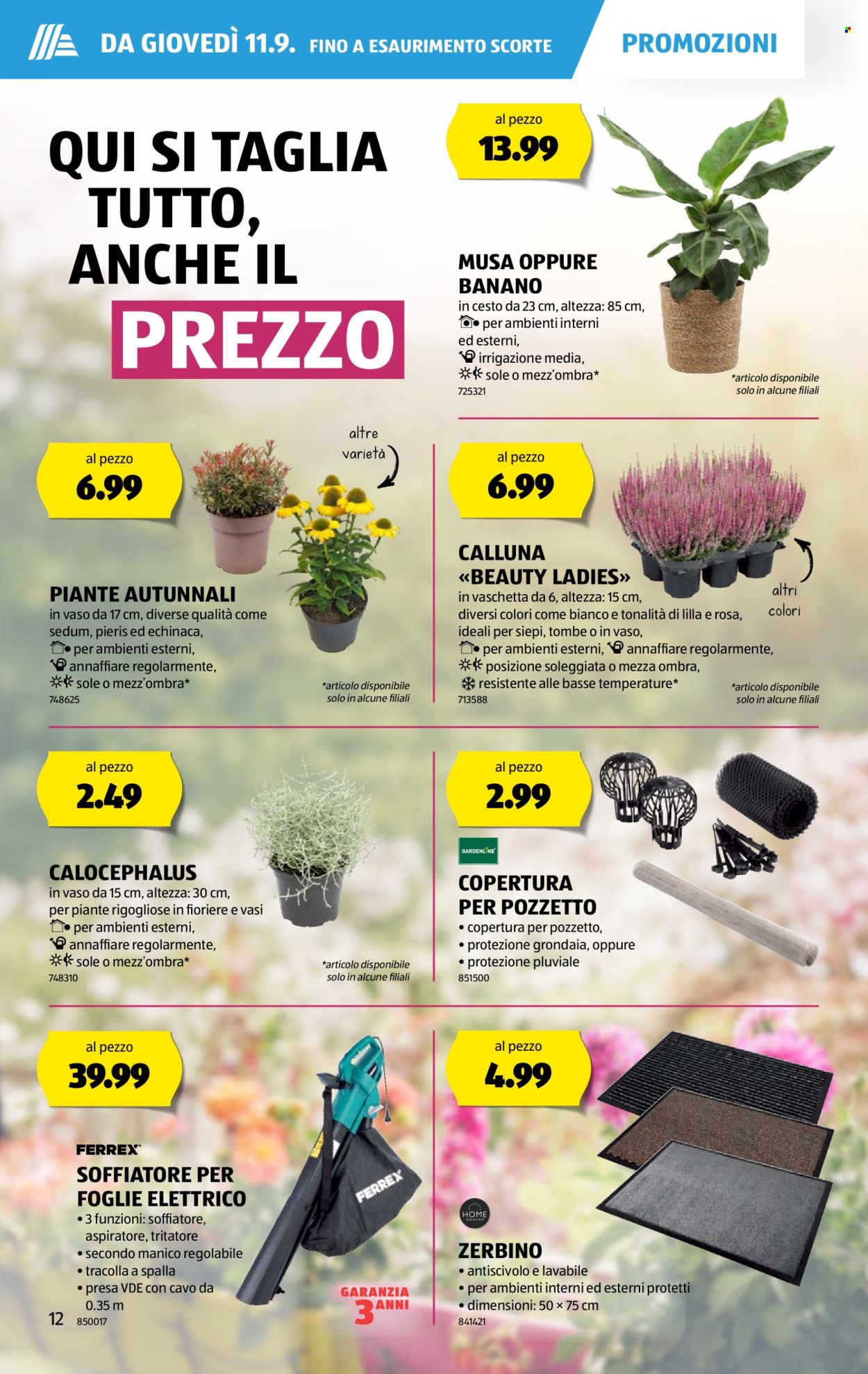 Volantino Aldi - 11.9.2025 - 17.9.2025. Pagina 12
