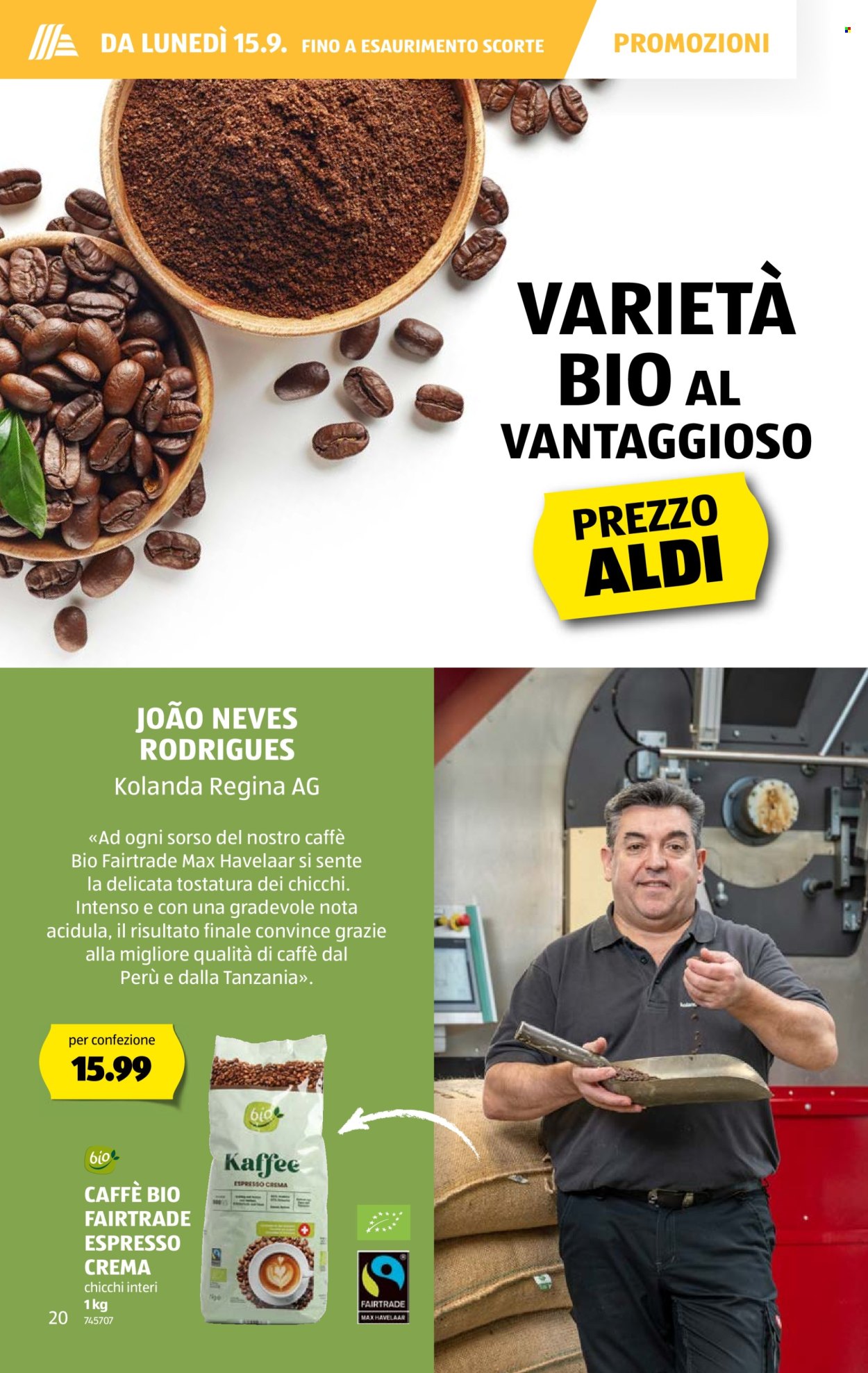 Volantino Aldi - 11.9.2025 - 17.9.2025. Pagina 20