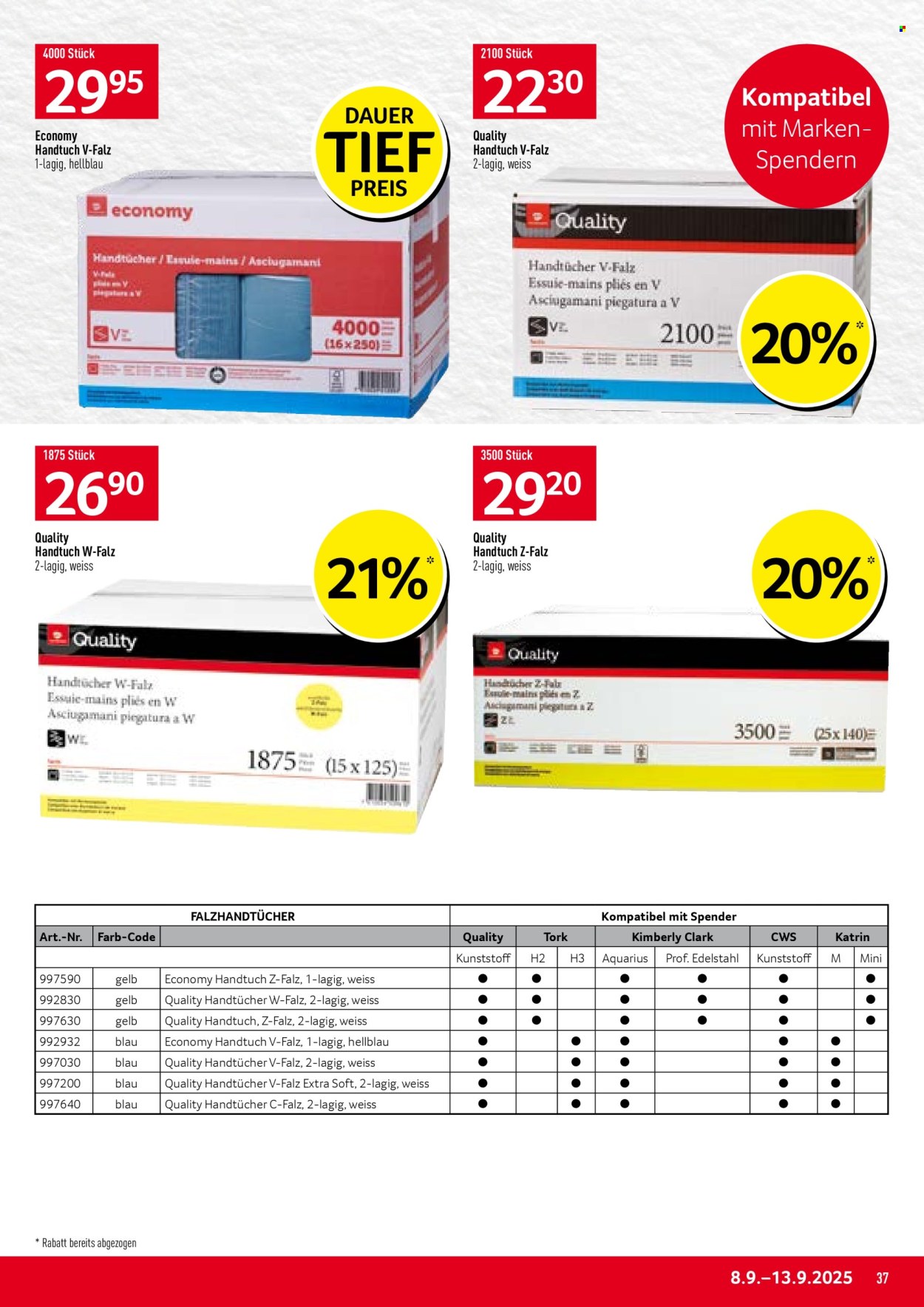 Volantino Prodega - 8.9.2025 - 13.9.2025. Pagina 37
