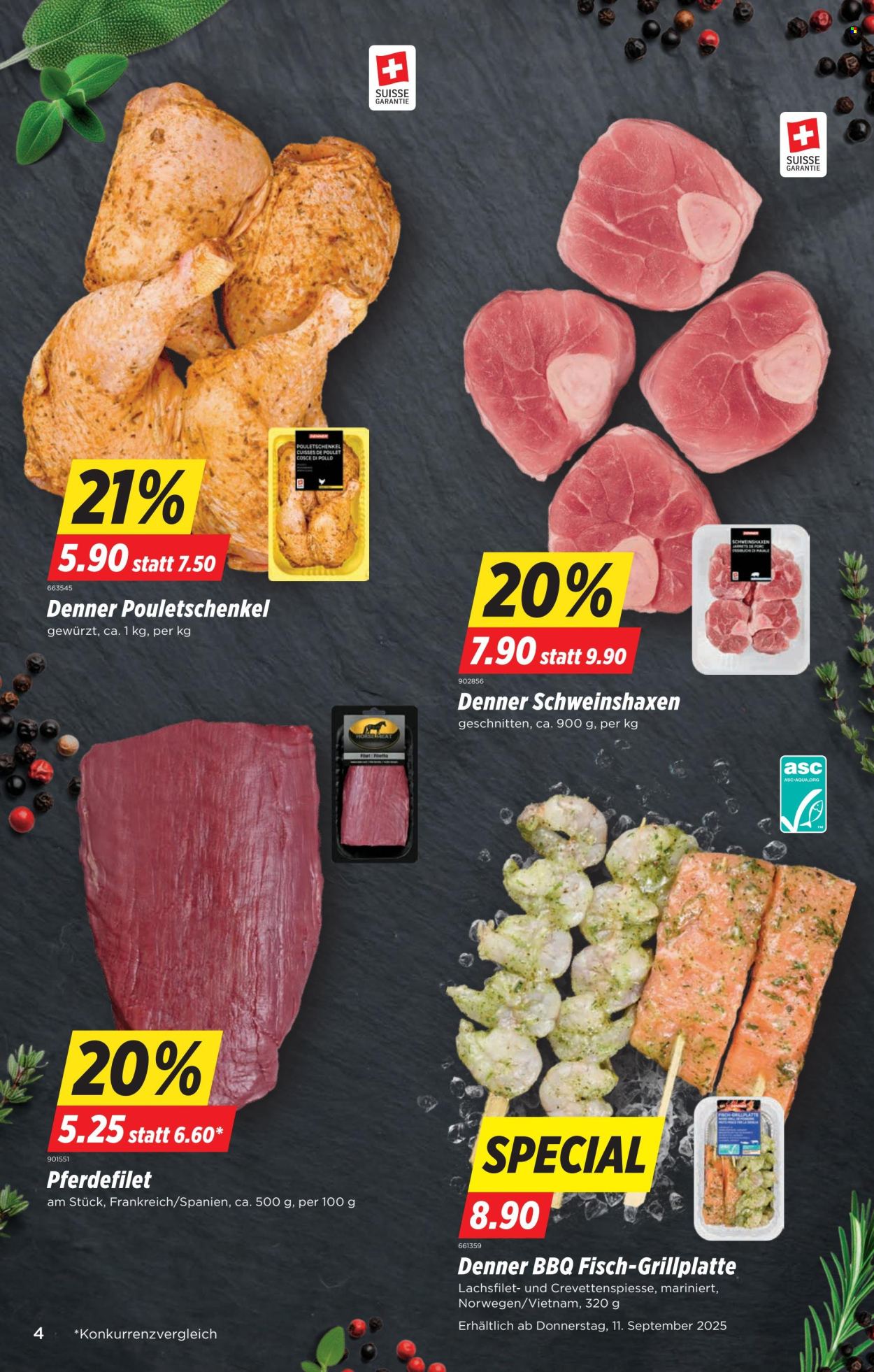 Volantino Denner - 9.9.2025 - 15.9.2025. Pagina 4