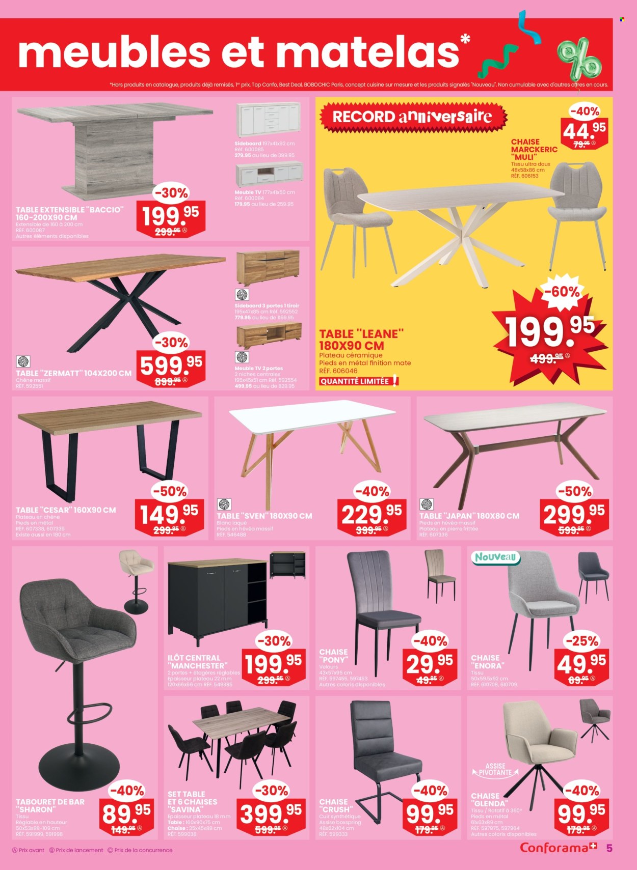 Prospekt Conforama - 10.9.2025 - 23.9.2025. Seite 5