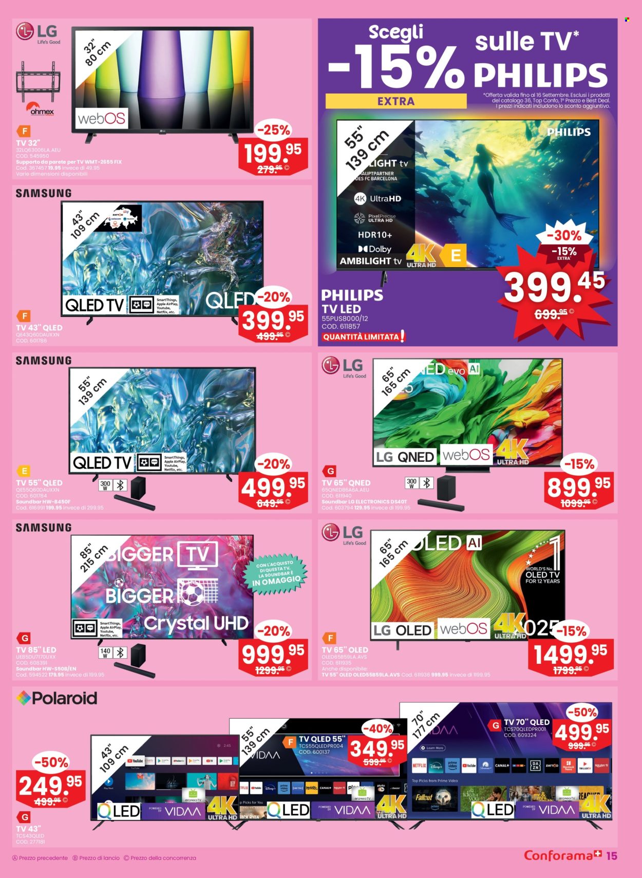 Catalogue Conforama - 10.9.2025 - 23.9.2025. Page 15