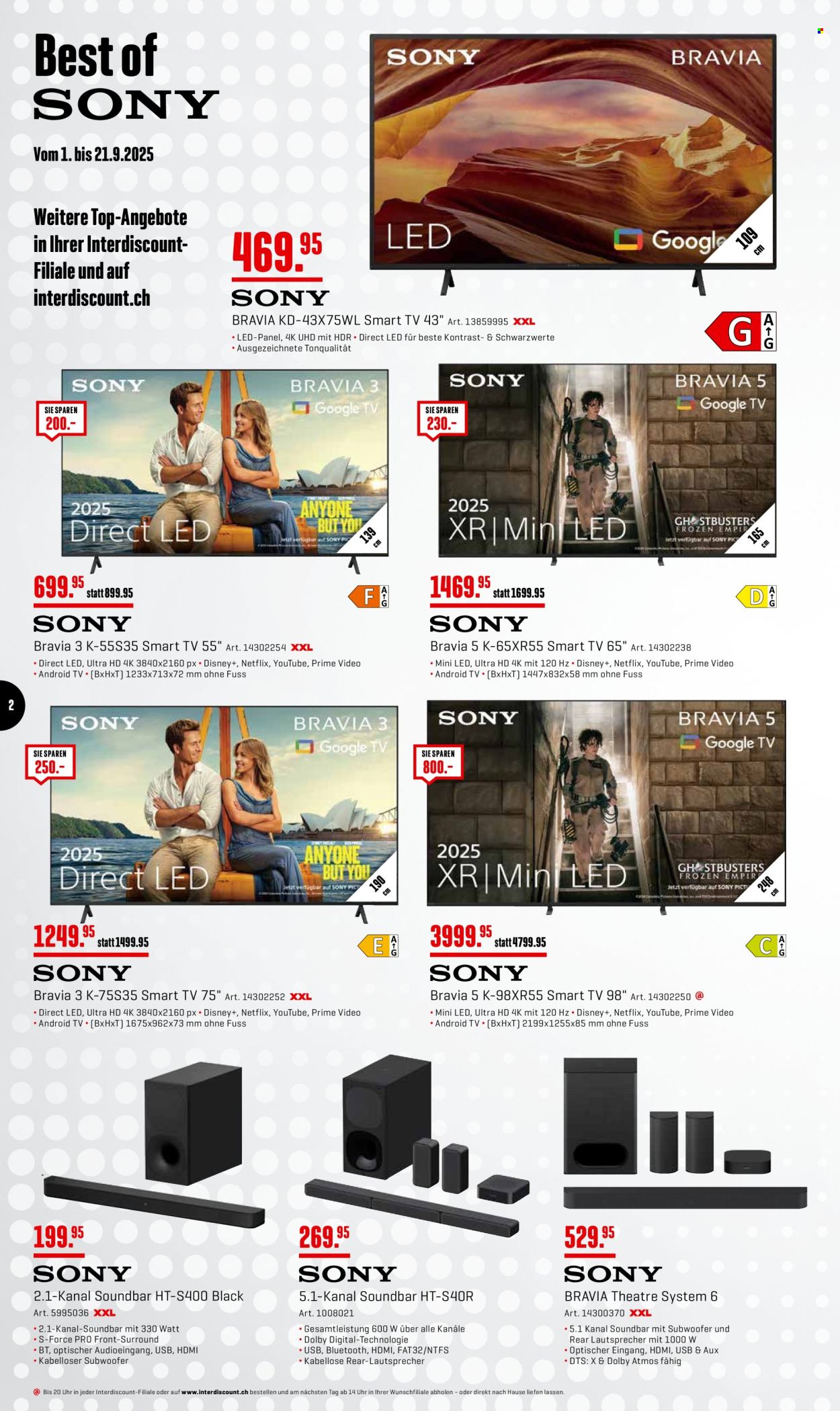 Volantino Interdiscount - 8.9.2025 - 21.9.2025. Pagina 2