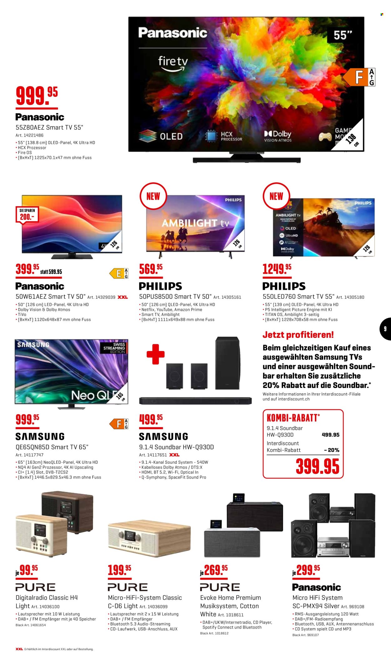 Volantino Interdiscount - 8.9.2025 - 21.9.2025. Pagina 9