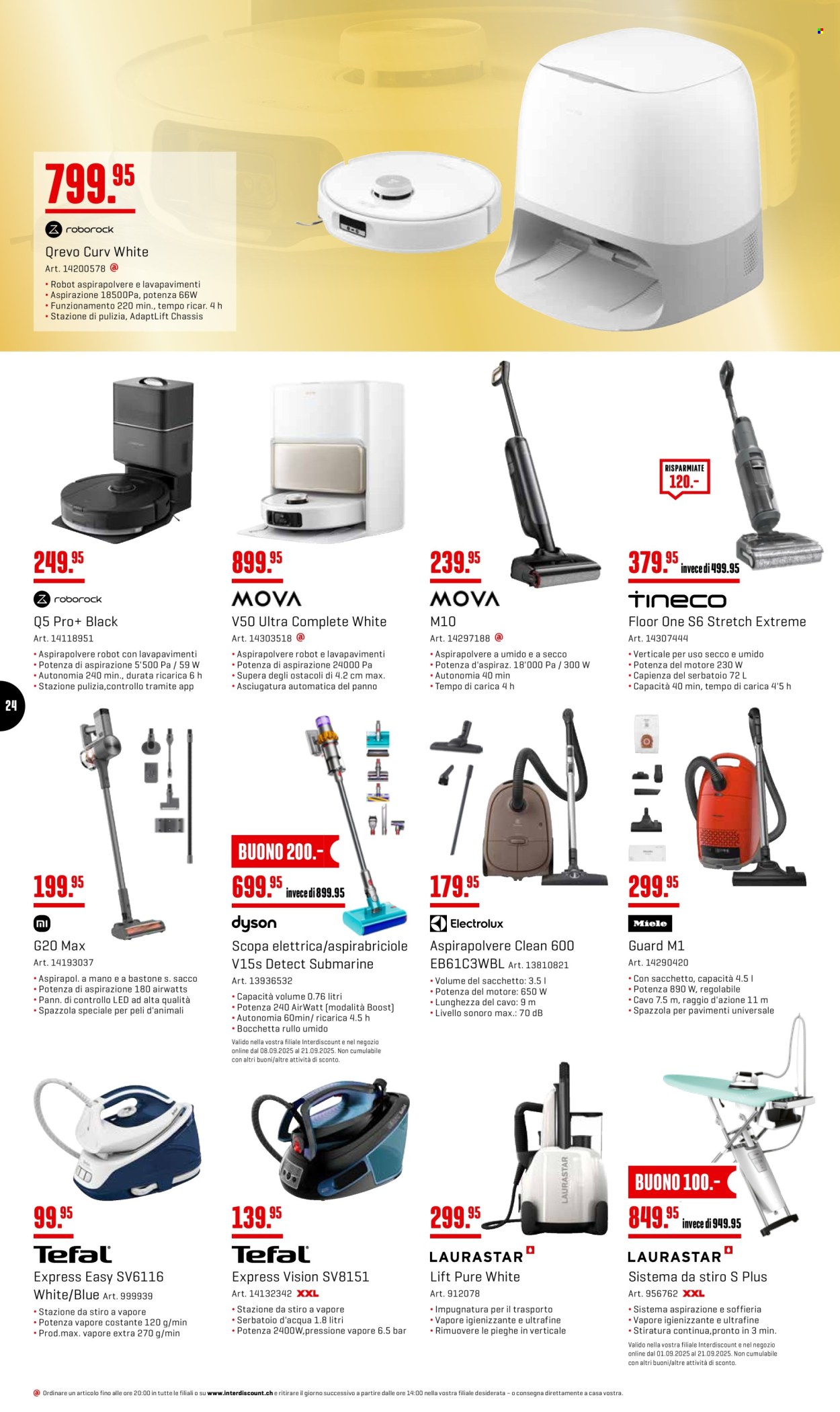 Volantino Interdiscount - 8.9.2025 - 21.9.2025. Pagina 24