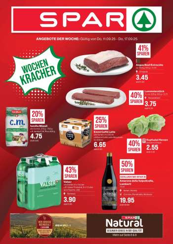 Volantino SPAR - 11.9.2025 - 17.9.2025.