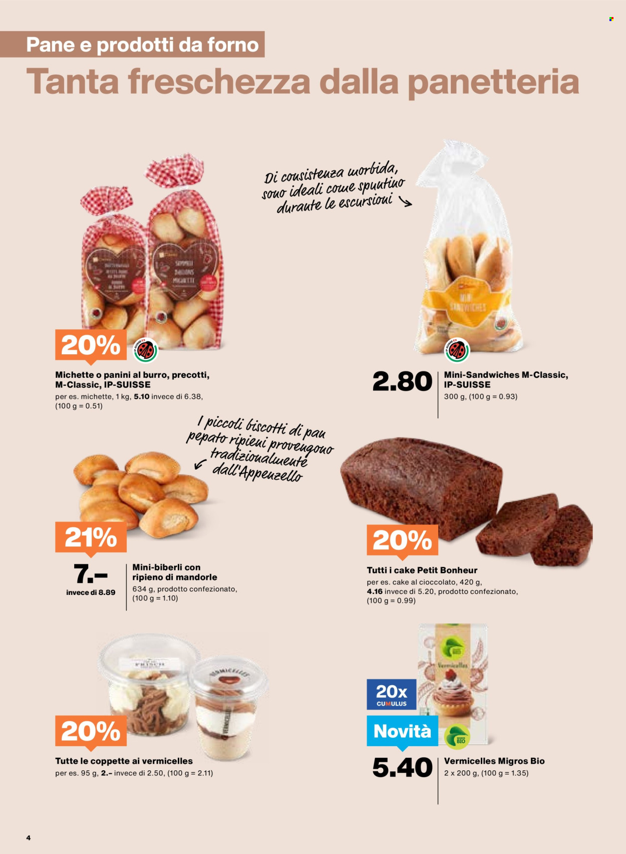 Volantino Migros - 9.9.2025 - 15.9.2025. Pagina 4