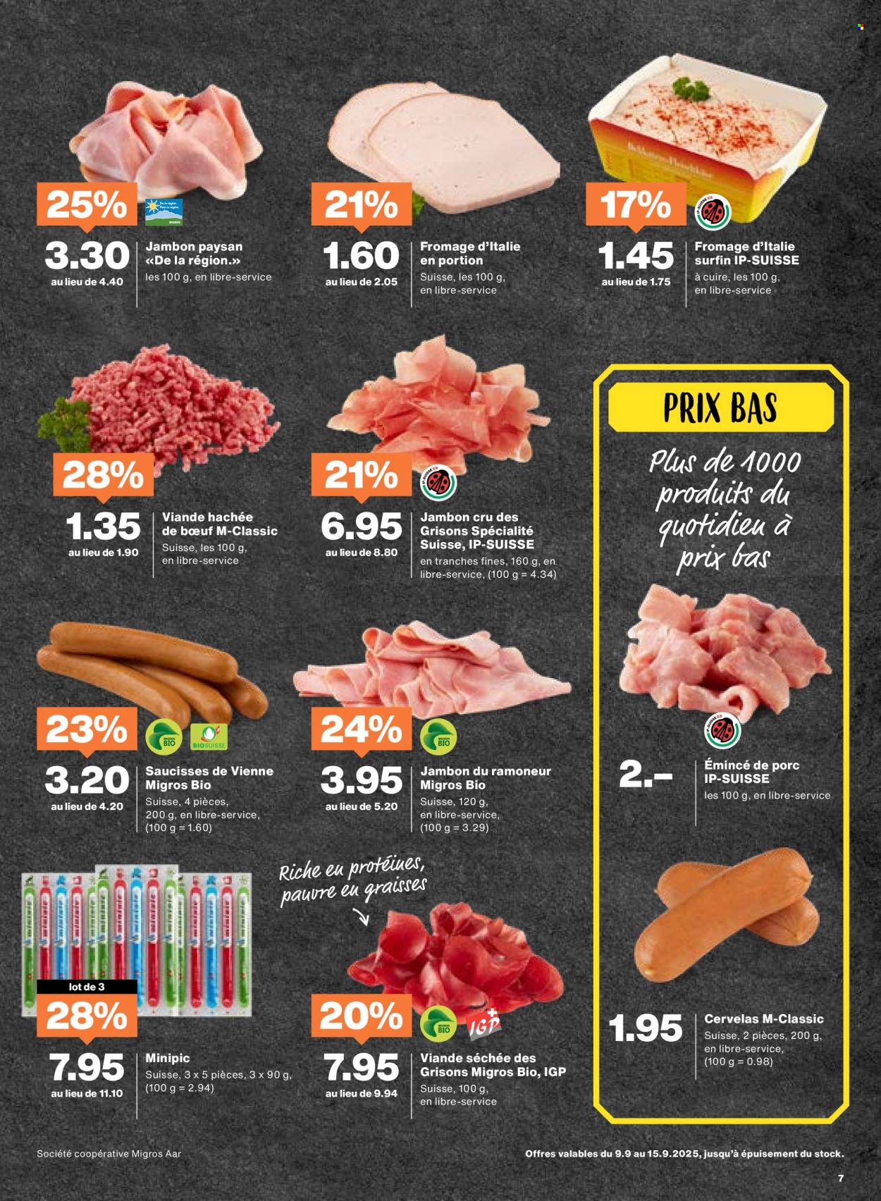 Volantino Migros - 9.9.2025 - 15.9.2025. Pagina 7
