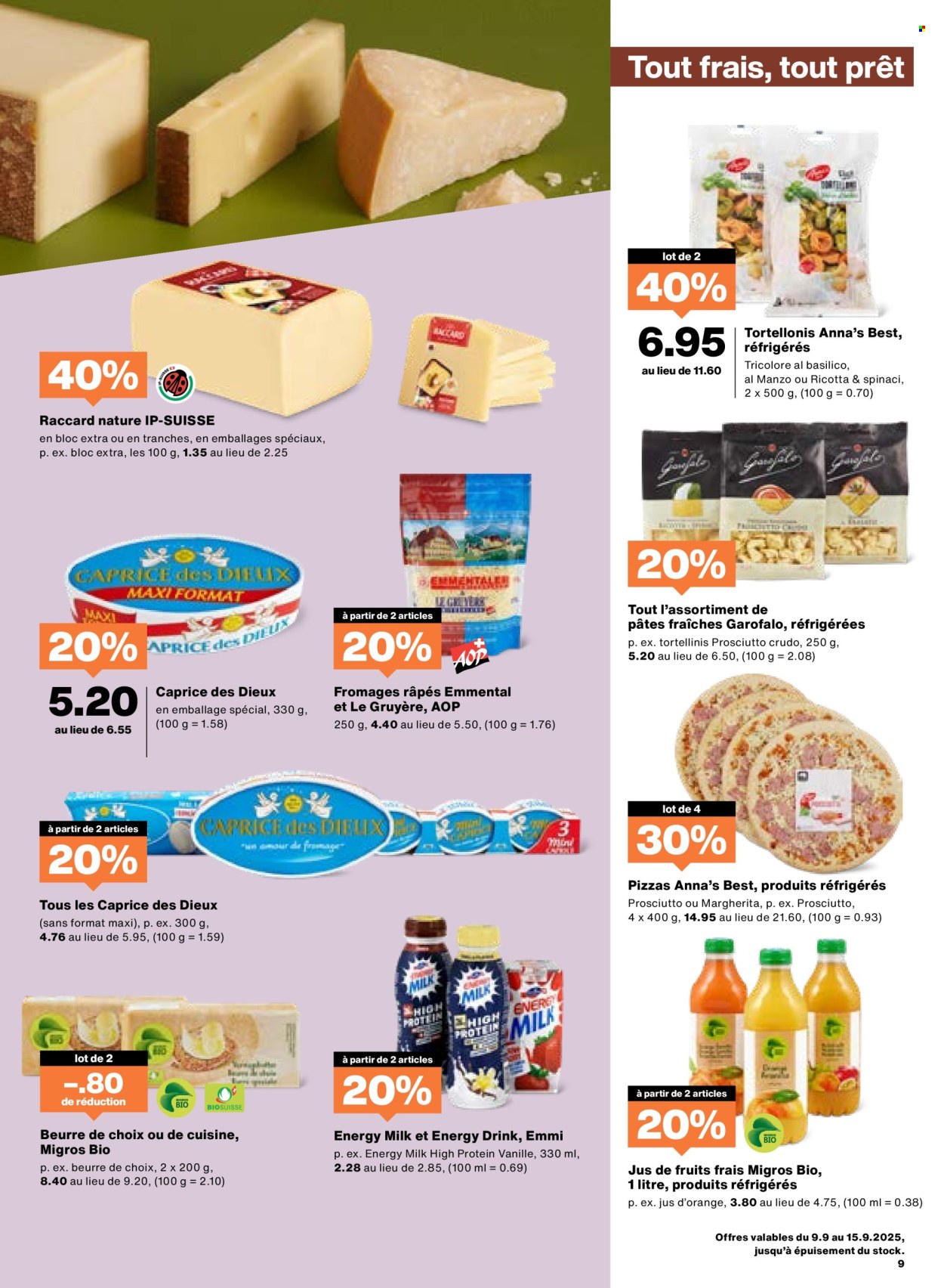 Volantino Migros - 9.9.2025 - 15.9.2025. Pagina 9