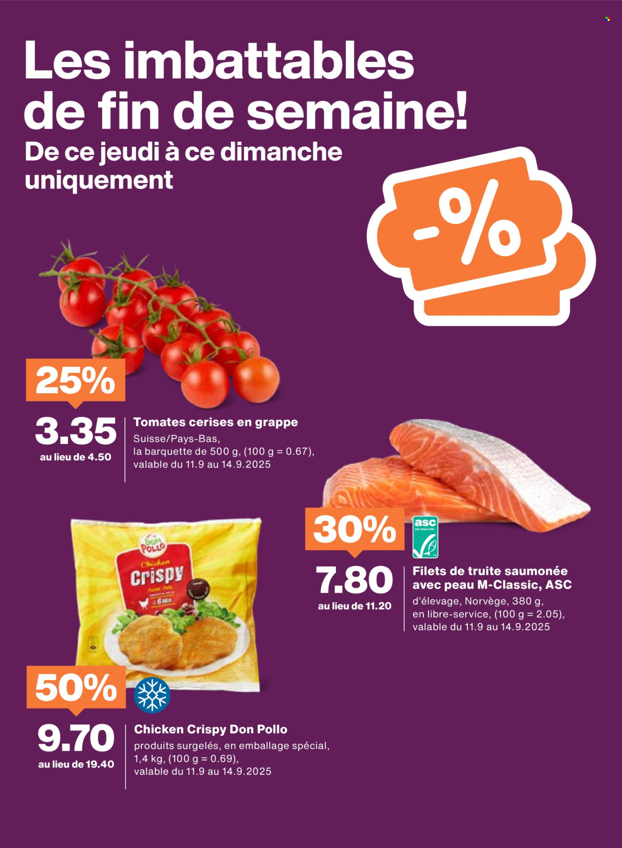 Volantino Migros - 9.9.2025 - 15.9.2025. Pagina 20
