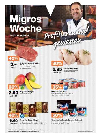 Catalogue Migros - 9.9.2025 - 15.9.2025.