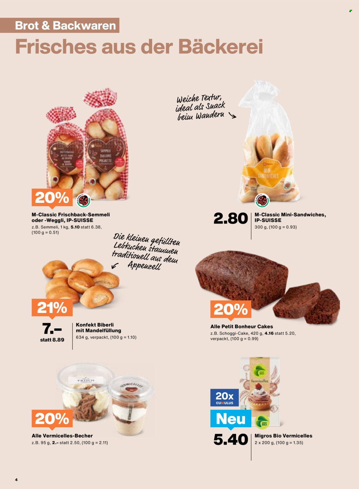 Volantino Migros - 9.9.2025 - 15.9.2025. Pagina 4